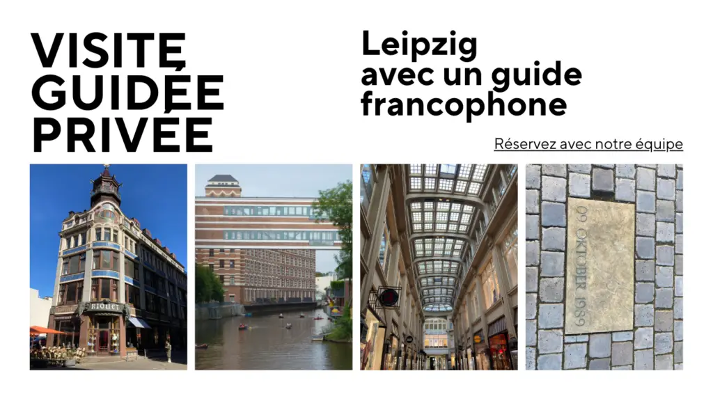 visite guidée en français de Leipzig