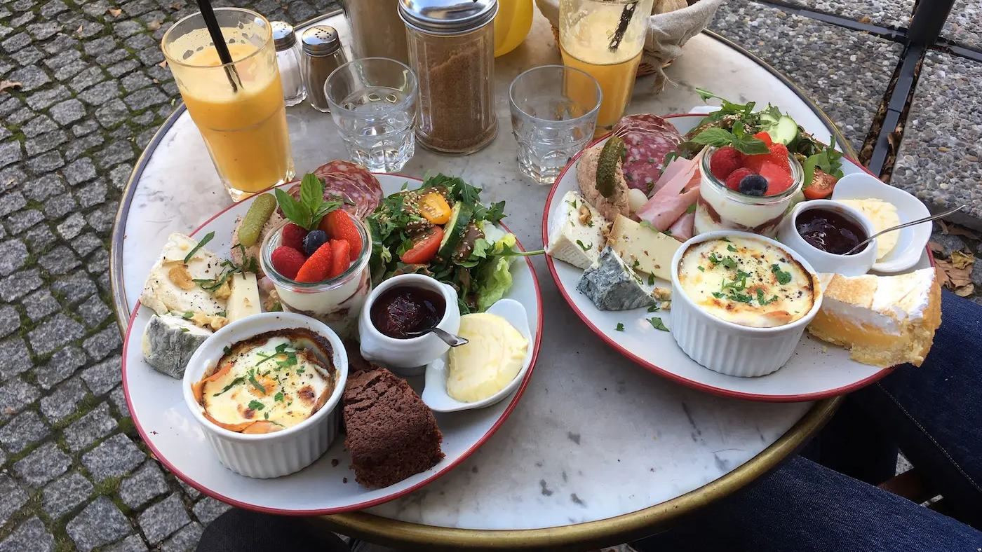 Assiettes de brunch Berlin